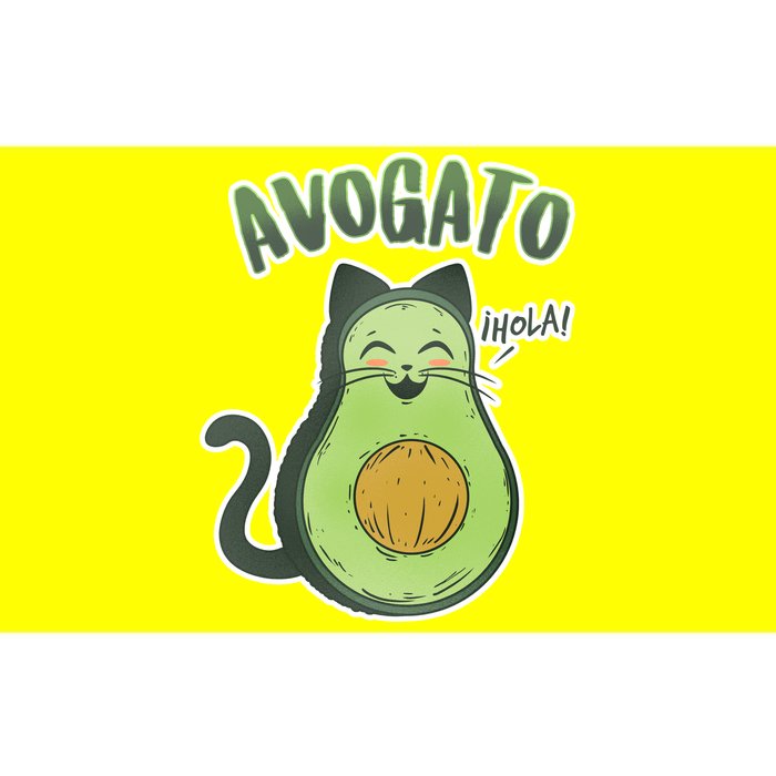 Avogato Cat Hola Bumper Sticker