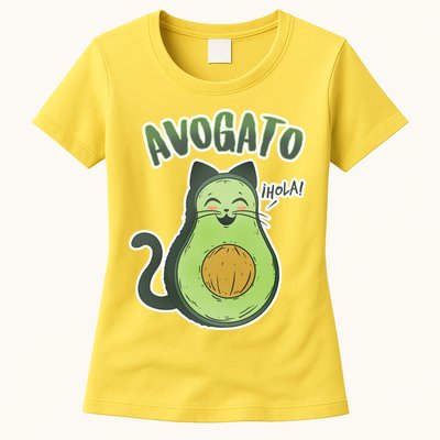 Avogato Cat Hola Womens T-Shirt