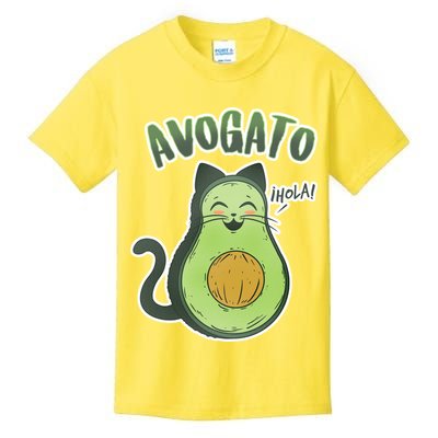 Avogato Cat Hola Kids T-Shirt