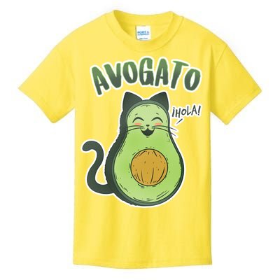 Avogato Cat Hola Kids T-Shirt