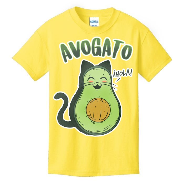 Avogato Cat Hola Kids T-Shirt