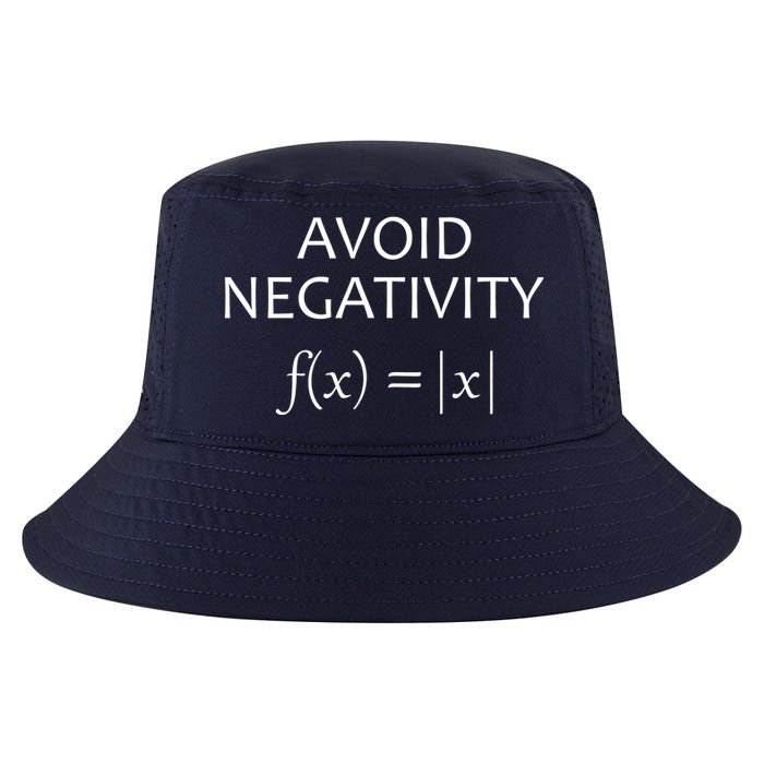 Avoid Negativity Math Joke Cool Comfort Performance Bucket Hat