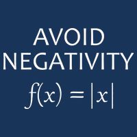 Avoid Negativity Math Joke Visor