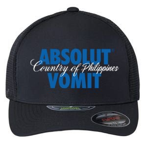 Absolute Vomit Parody Country Of Philippines Flexfit Unipanel Trucker Cap