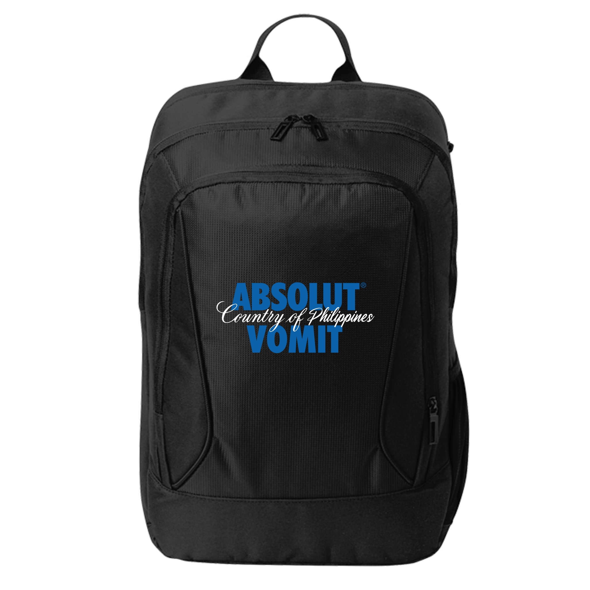 Absolute Vomit Parody Country Of Philippines City Backpack