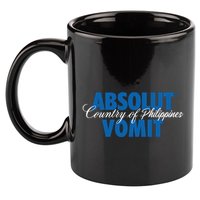 Absolute Vomit Parody Country Of Philippines 11oz C Handle Ceramic Mug