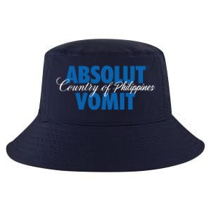 Absolute Vomit Parody Country Of Philippines Cool Comfort Performance Bucket Hat