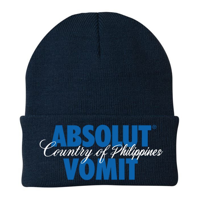 Absolute Vomit Parody Country Of Philippines Knit Cap Winter Beanie