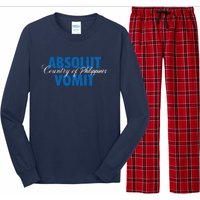 Absolute Vomit Parody Country Of Philippines Long Sleeve Pajama Set