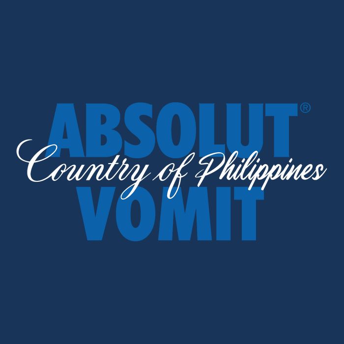 Absolute Vomit Parody Country Of Philippines Cooling Performance Long Sleeve Crew