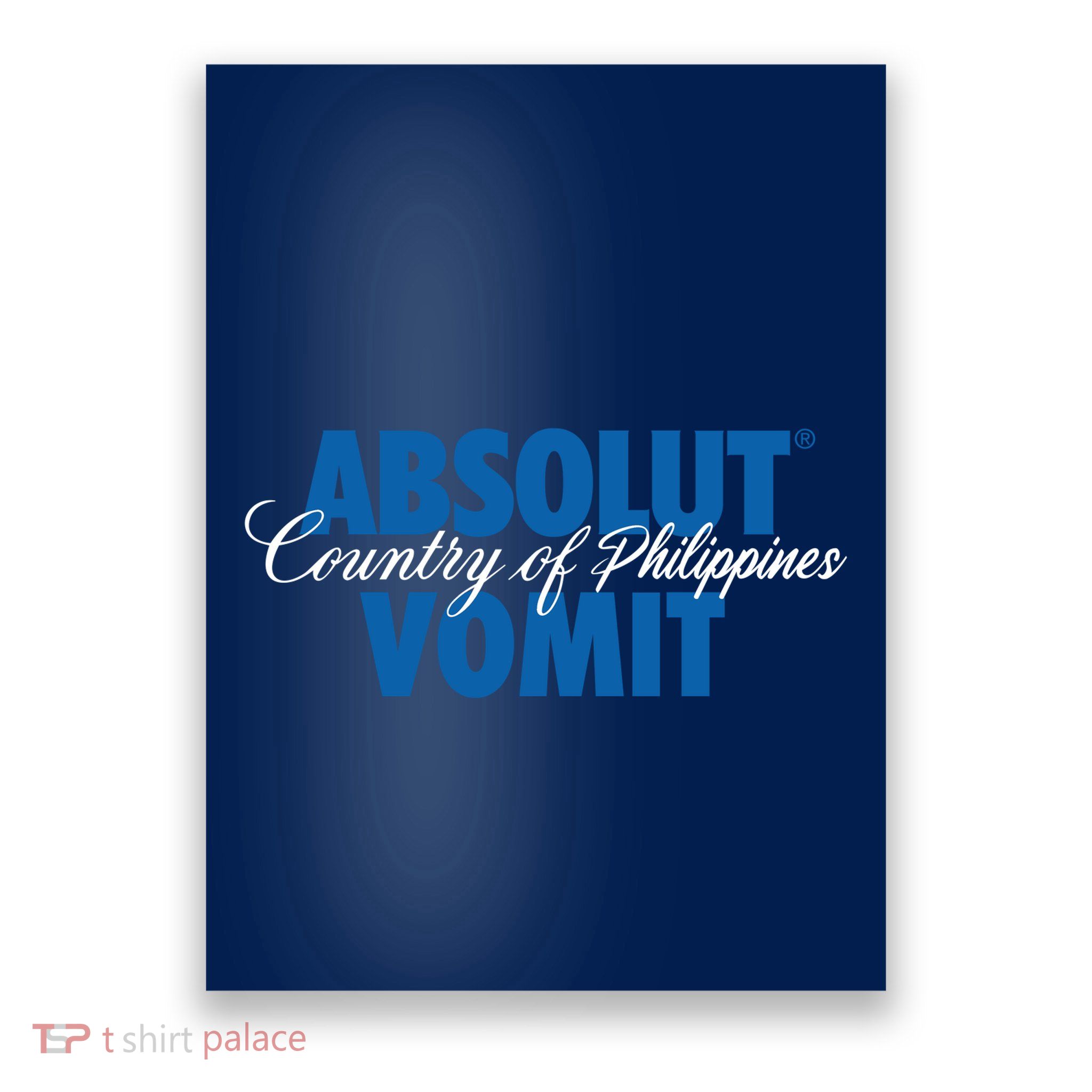Absolute Vomit Parody Country Of Philippines Poster