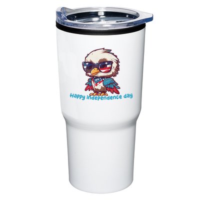America Vintage Patriotic Bald Eagle Tumbler