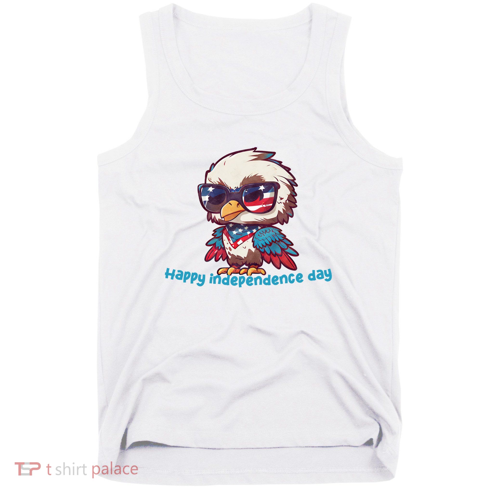 America Vintage Patriotic Bald Eagle Tank Top
