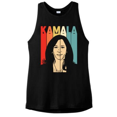 Awesome Vice President Kamala Harris Gift Ladies PosiCharge Tri-Blend Wicking Tank