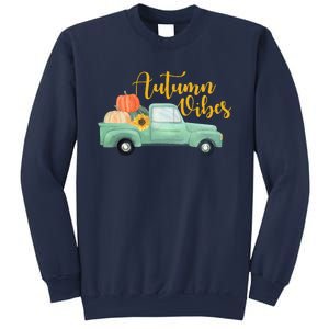 Autumn Vibes Pumpkin Truck Sweatshirt