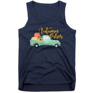 Autumn Vibes Pumpkin Truck Tank Top