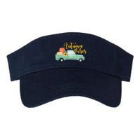 Autumn Vibes Pumpkin Truck Visor