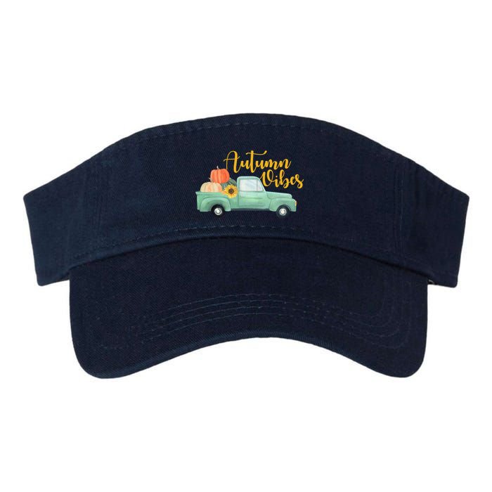 Autumn Vibes Pumpkin Truck Visor