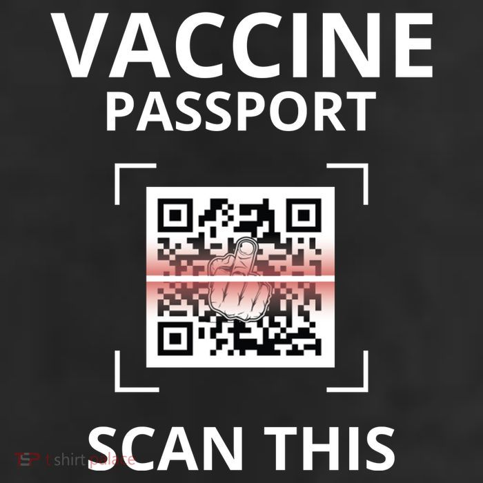Anti Vaccine Passport Scan This Middle Finger 11oz C Handle Ceramic Mug