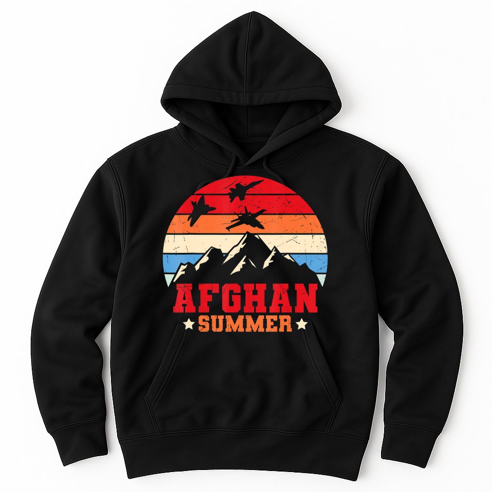 Afghanistan Veteran Proud Army US Military Hoodie