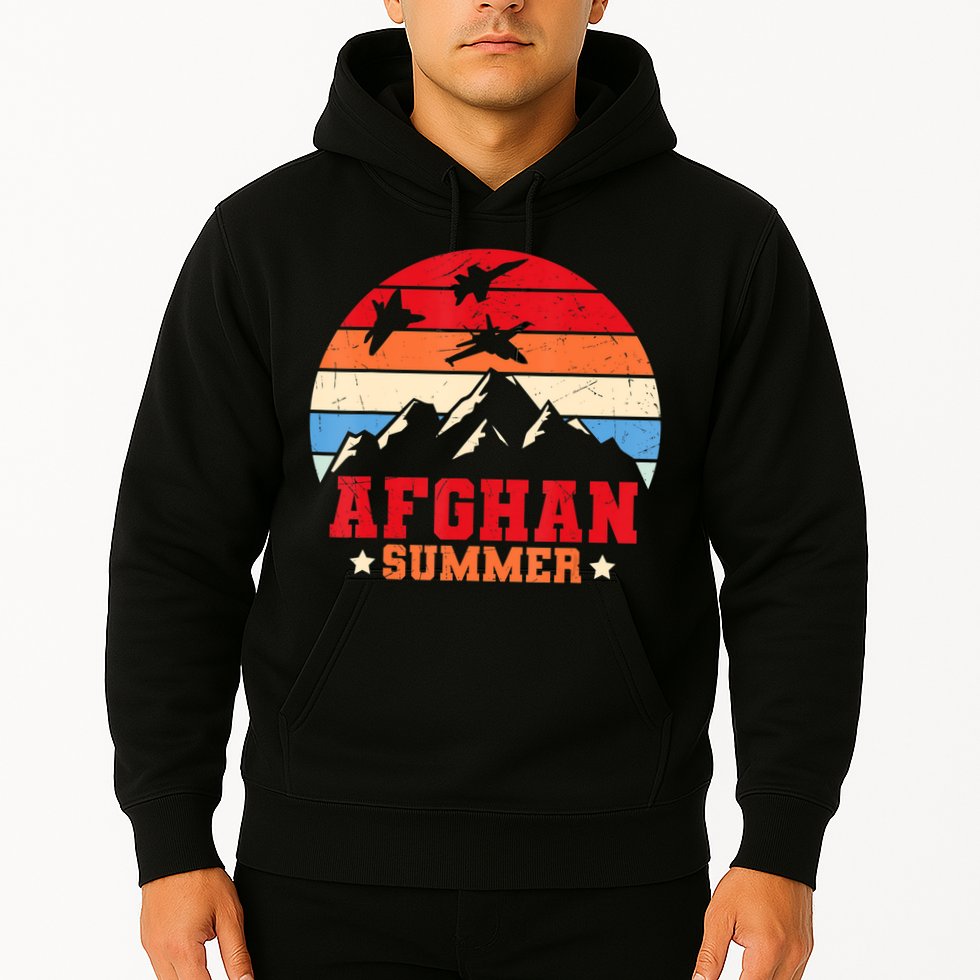 Afghanistan Veteran Proud Army US Military Hoodie