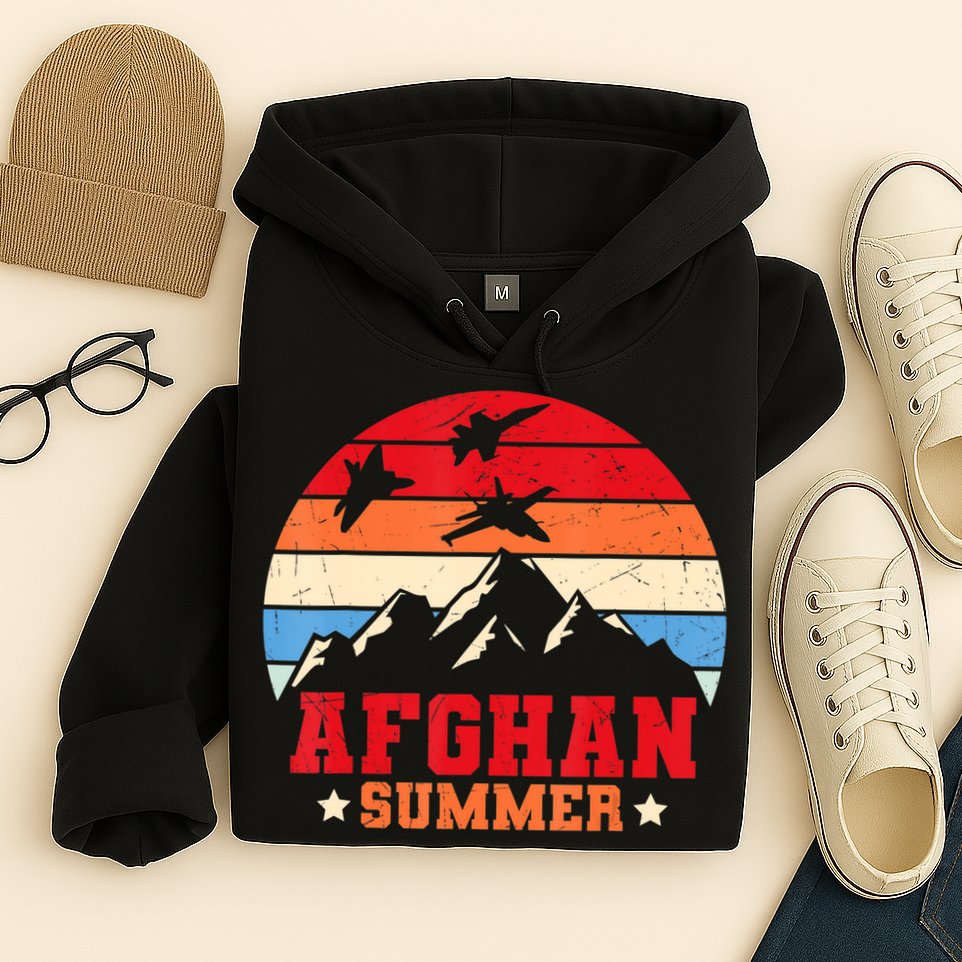 Afghanistan Veteran Proud Army US Military Hoodie