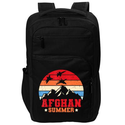 Afghanistan Veteran Proud Army US Military Impact Tech Backpack