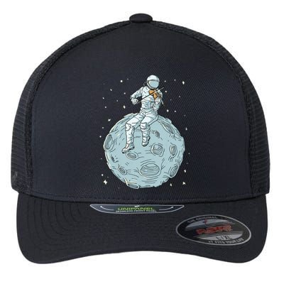 Astronaut Violin Player Violinist Viola Classical Music Flexfit Unipanel Trucker Cap