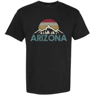 Arizona Vintage Retro Mountains Nature Hiking Souvenir Gift Garment-Dyed Heavyweight T-Shirt