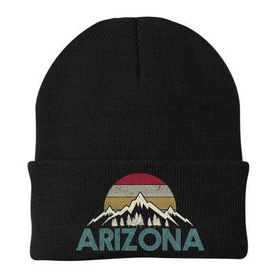 Arizona Vintage Retro Mountains Nature Hiking Souvenir Gift Beanie