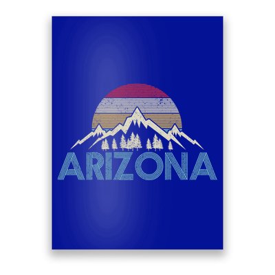 Arizona Vintage Retro Mountains Nature Hiking Souvenir Gift Poster