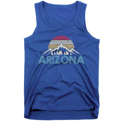 Arizona Vintage Retro Mountains Nature Hiking Souvenir Gift Tank Top