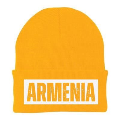 Armenia Vintage Retro Souvenirs Knit Cap Winter Beanie