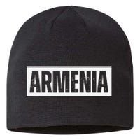 Armenia Vintage Retro Souvenirs Sustainable Beanie