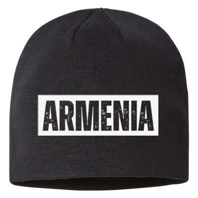 Armenia Vintage Retro Souvenirs Sustainable Beanie