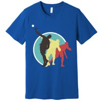 Athlete Vintage Retro Style Shot Put Gift Track Great Gift Premium T-Shirt