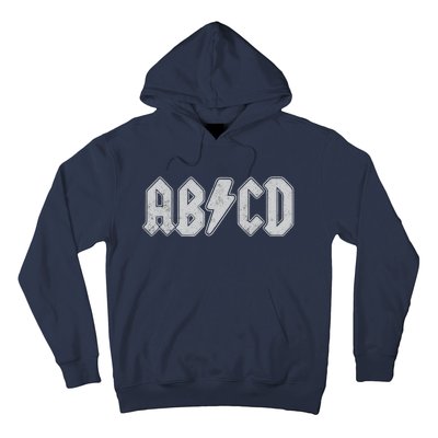 ABCD Vintage Retro Rock Teen Hoodie