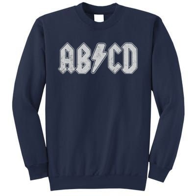 ABCD Vintage Retro Rock Teen Sweatshirt