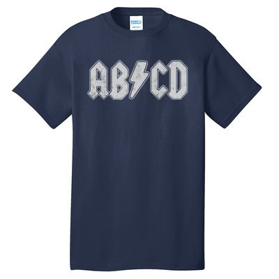 ABCD Vintage Retro Rock Teen Tall T-Shirt