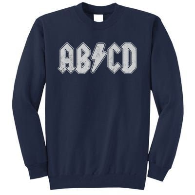 ABCD Vintage Retro Rock Teen Tall Sweatshirt