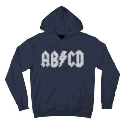 ABCD Vintage Retro Rock Teen Tall Hoodie