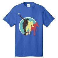 Athlete Vintage Retro Style Shot Put Gift Track Funny Gift Tall T-Shirt