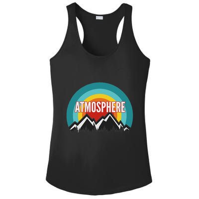 Atmosphere Vintage Retro Sunset Design Ladies PosiCharge Competitor Racerback Tank