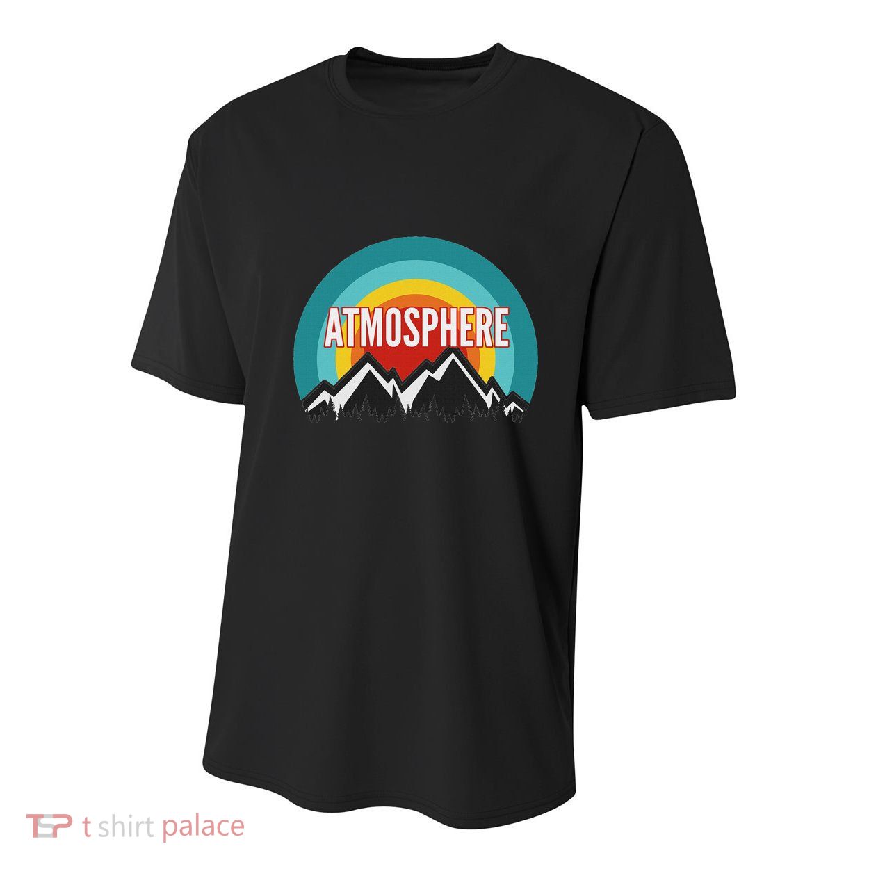Atmosphere Vintage Retro Sunset Design Youth Performance Sprint T-Shirt