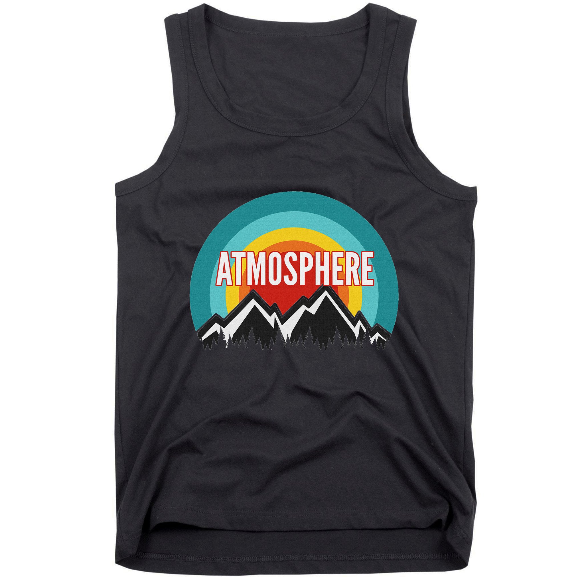Atmosphere Vintage Retro Sunset Design Tank Top