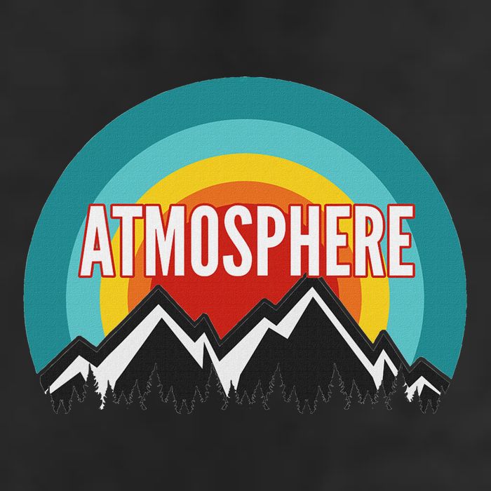 Atmosphere Vintage Retro Sunset Design Golf Towel