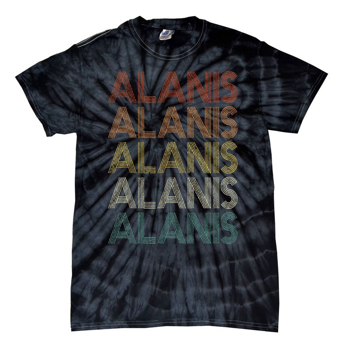 Alanis Vintage Retro Tie-Dye T-Shirt