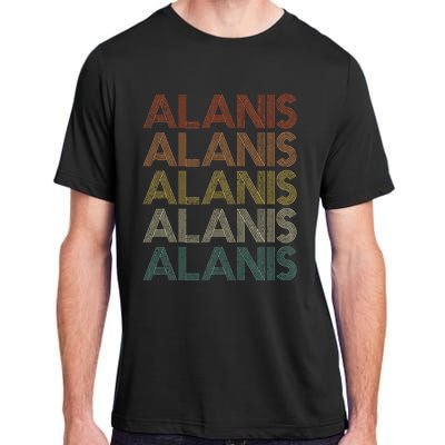 Alanis Vintage Retro Adult ChromaSoft Performance T-Shirt