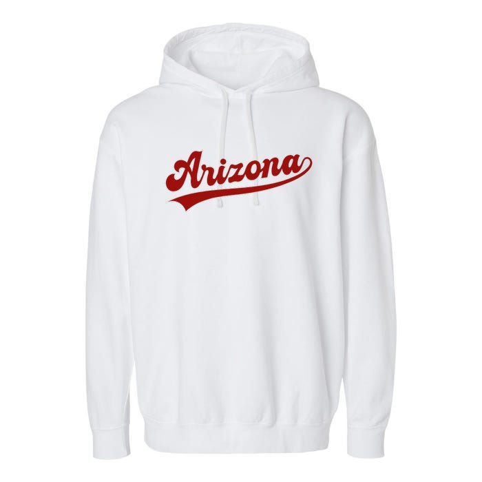 Arizona Vintage Retro Cool Design Garment-Dyed Fleece Hoodie