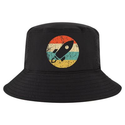 Astronaut Vintage Retro Space Ship Cool Comfort Performance Bucket Hat